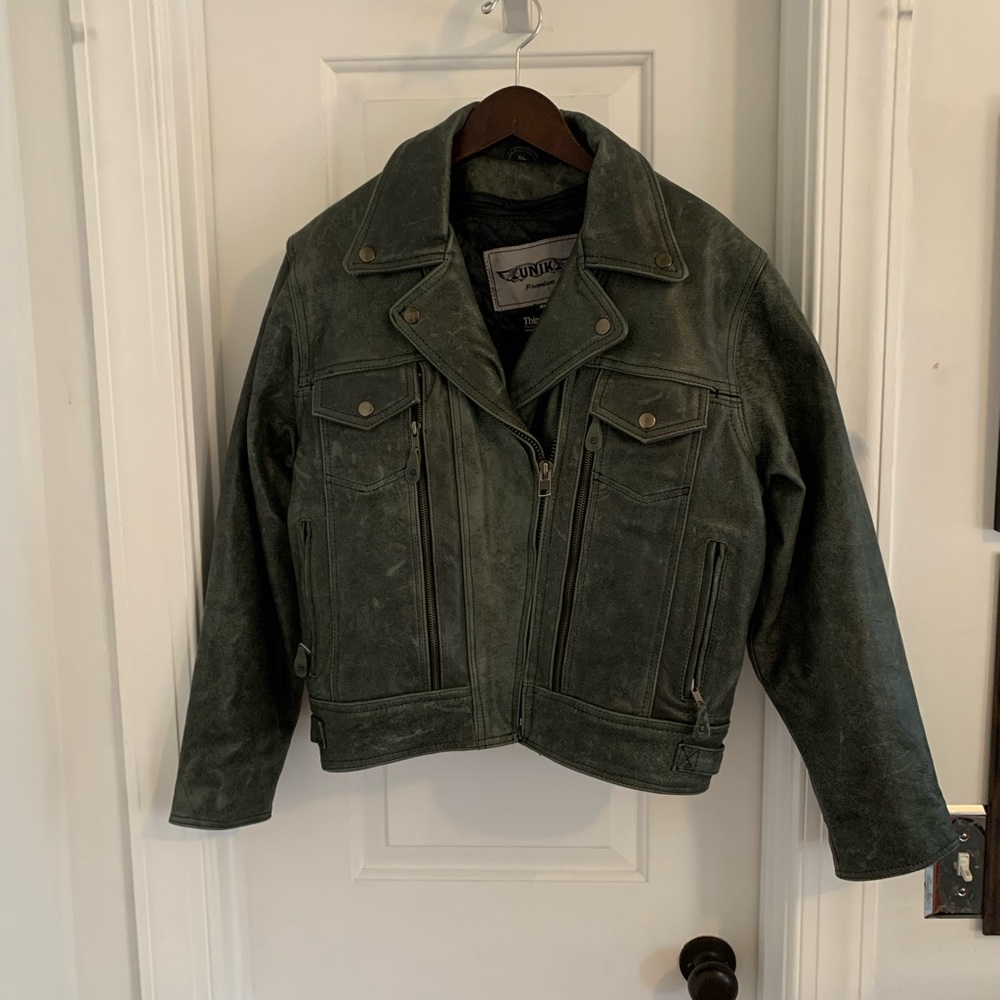 UNIK Premium 100% Leather Moto Jacket